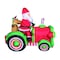 Celebrations Celebrations Santa With Tractor 6 ft. Inflatable MY-20C681 - alternate 3